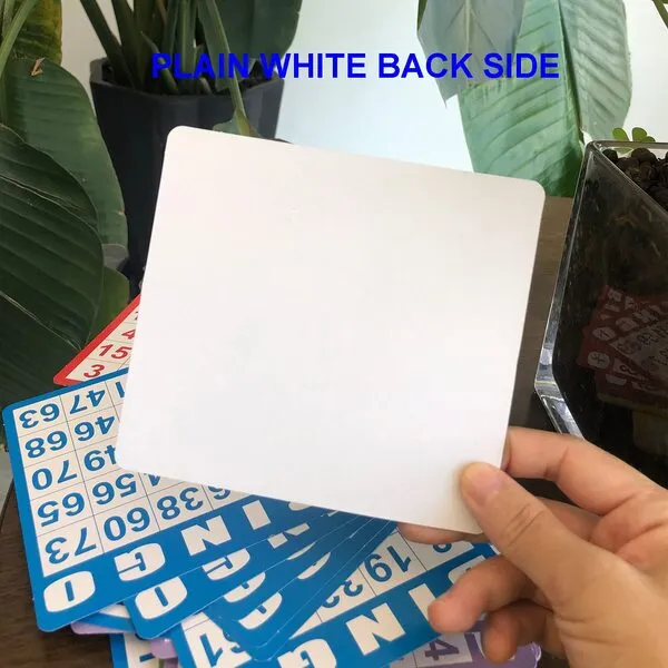 Yuanhe 100 Bingo Game Cards,Bingo Set, Kids Party Paper Card Games, School Classroom Family Gathering Activity, Casino Trip