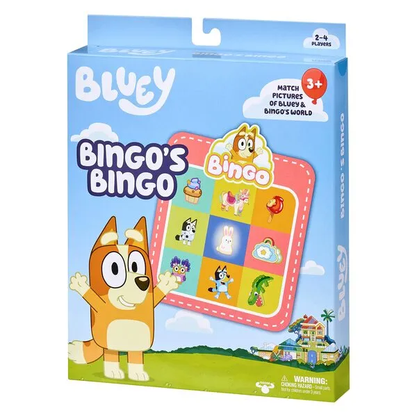 Bluey - Bingo\'s Bingo Card Game - Fun Matching Game Where You Match Images (13034)