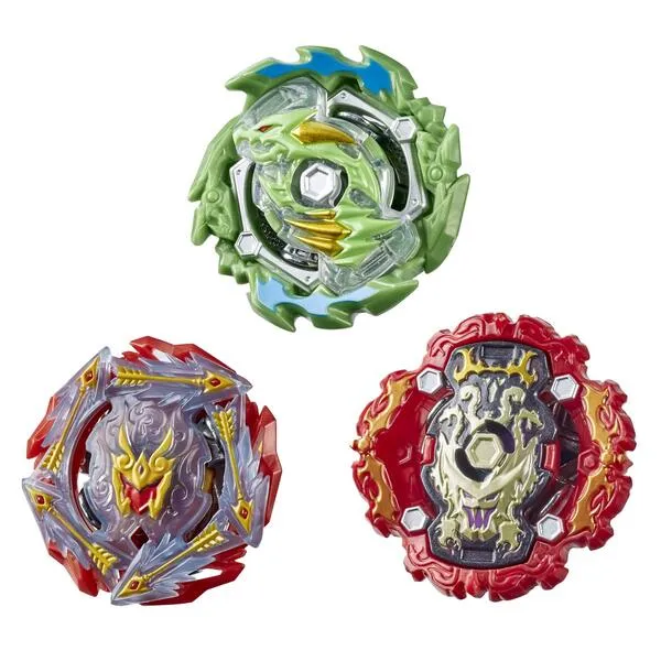 BEYBLADE Burst Rise Hypersphere Battle Heroes 3-Pack - Ace Dragon D5, Rudr R5, Viper Hydrax H5 Battling Game Tops, Toys Ages 8 and Up (Amazon Exclusive)