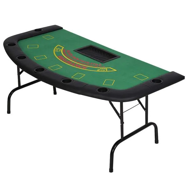 Soozier Poker Table Foldable, 72\