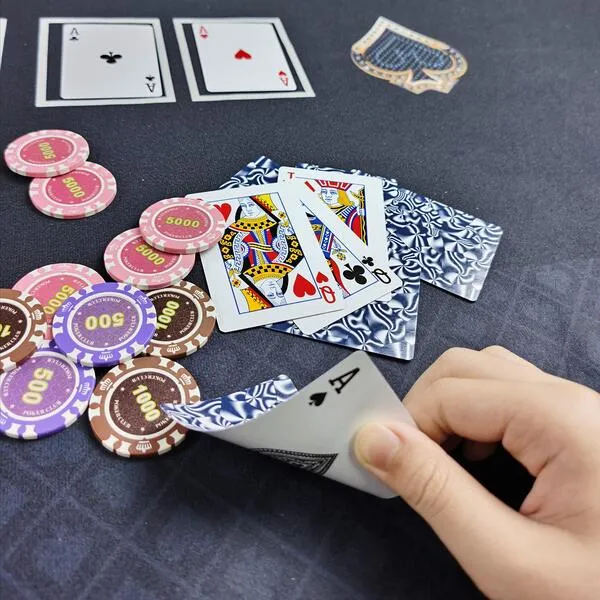 BALIKEN 108 X56 Inch Texas Holdem Felt Professional Grade Mat,Dustproof Professional Gambling Tablecloth,Washable and Ironable