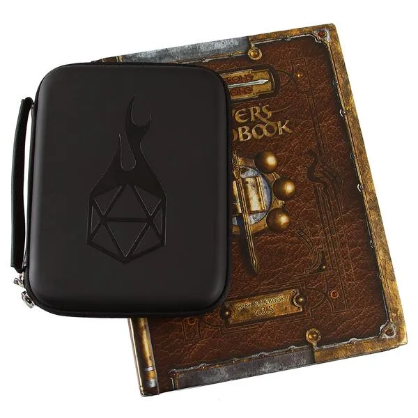 Forged Dice Co. Dice Storage Case with Foam Insert - Storage Box Holds 35 Individual Metal or Plastic Polyhedral Dice or 5 Sets of Dice - Display Case Works with DND and Dungeons & Dragons Game Dice