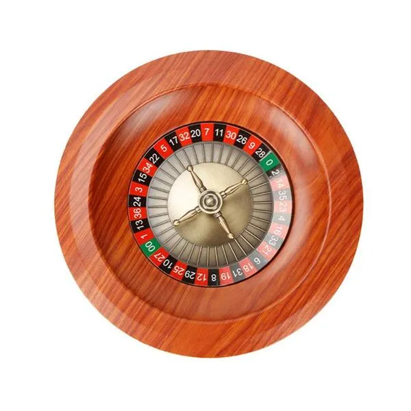 Wooden Roulette Wheel Set, Professional Roulette Wheel European Roulette Wheel, Turntable Leisure Table Games, Perfect For An At-home Game Night Or A Club
