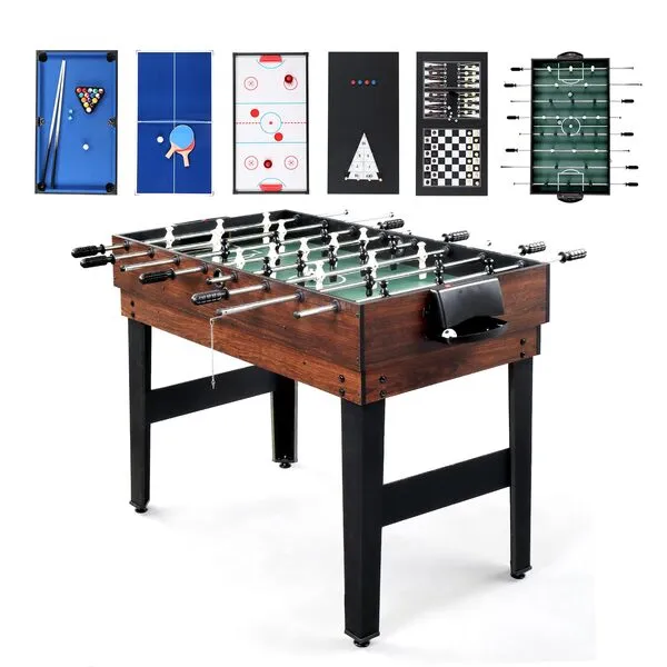 PEXMOR 10-in-1 Multi Game Table for Adults, Combo Game Table for Game Room, 48\