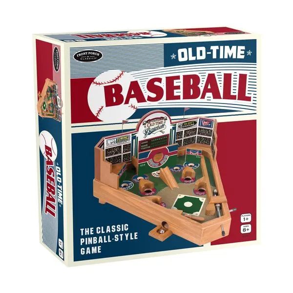 Front Porch Classics | Old Time Baseball Classic Table Top Pinball Game