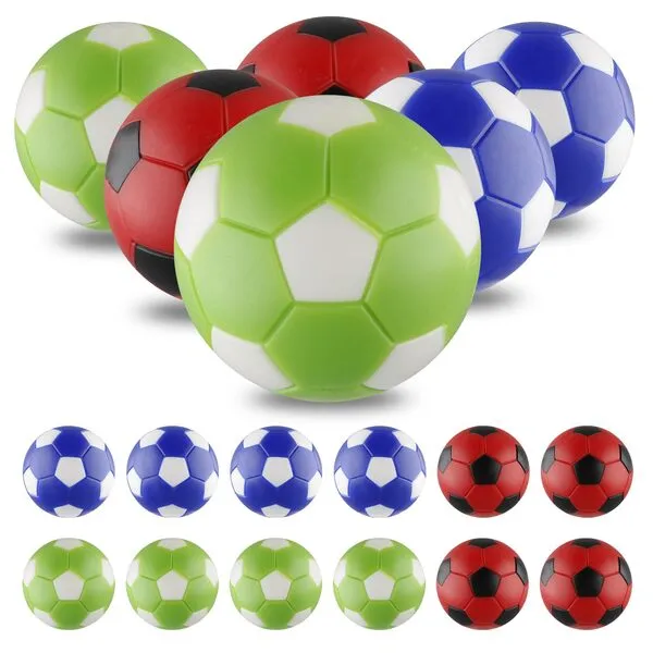 BQSPT Foosball Balls Replacement Balls,Foose Balls Balls, Mini Foosball Ball 36mm,Foosball Balls Official,Multicolor Foosball Accessories 12pack