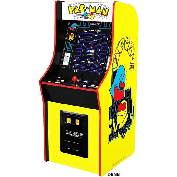 ARCADE1UP PAC-Man 12-in-1 Legacy Edition, 4ft