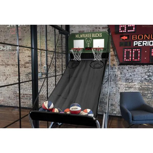 Pop-A-Shot Home Dual Shot - Milwaukee Bucks