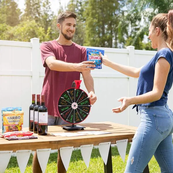 5 in 1 Tabletop Prize Wheel Spinner - 12