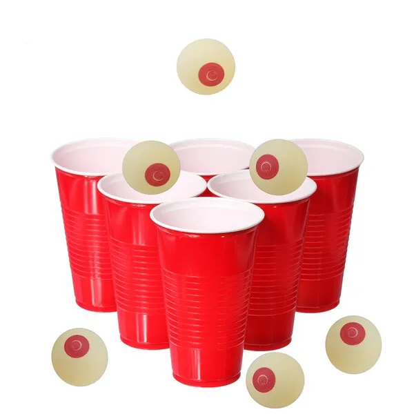 Bachelorettesy Pong Party Balls - 12 Pack Novelty Ping Pong Balls for Bachelor, Bachelorette Party Decorations, Boys Night Out, Bridal Shower Decorations, Pong Games, Party Accessories & More!