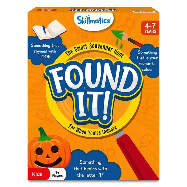 Skillmatics Card Game - Found It Indoor, Scavenger Hunt for Ages 4, 5, 6, 7, Educational, Gifts for Kids, Boys, Girls and Families