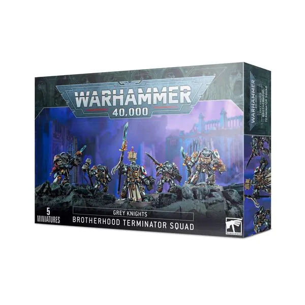Grey Knights Brotherhood Terminator Squad Warhammer 40,000