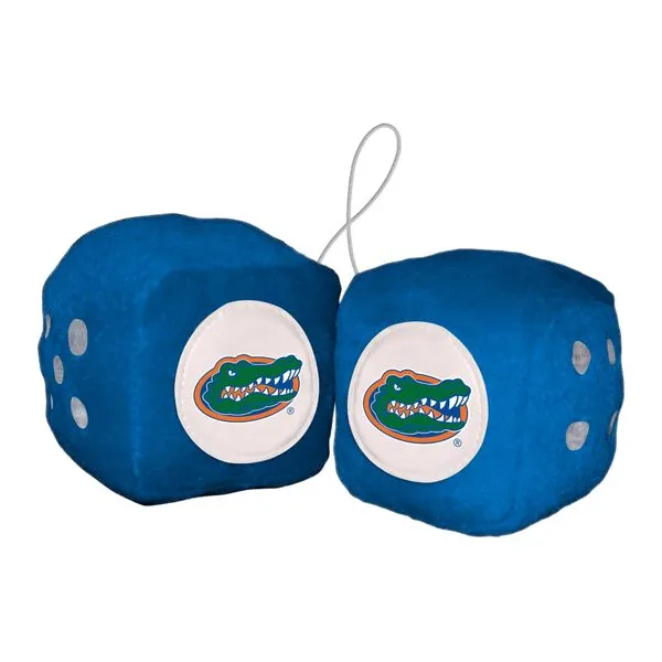FANMATS 32008 Florida Team Color Fuzzy Dice Décor 3