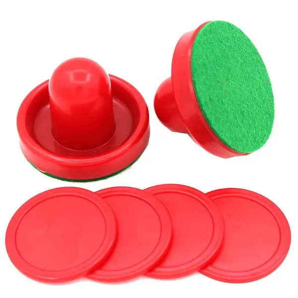 UUYYEO Air Hockey Pushers and Pucks Air Hockey Paddles Air Hockey Replacement Parts for Game Tables