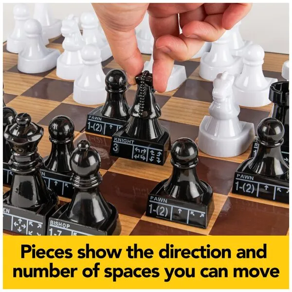 Spin Master Games, Cardinal Classics, Chess Teacher Strategy Board Game for Beginners, Classic Game, Family Game Night, for Adults & Kids Ages 8+