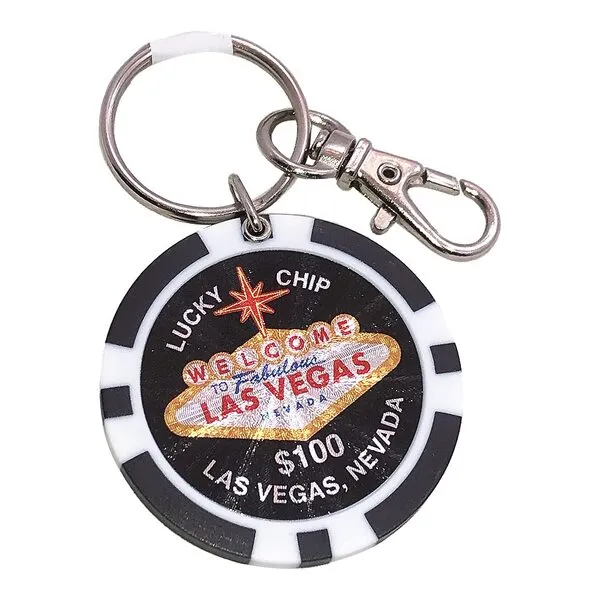 Las Vegas Keychain, Lucky Poker Chip