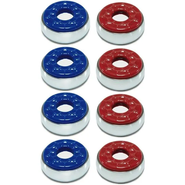 YDDS Indoor Shuffleboard Pucks - Set of 8 - Home Games Dia 2-1/8” 53mm