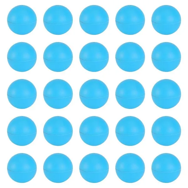 Happyyami Balls Raffle Balls Bingo Balls with No Number Plastic Hollow Balls 40MM Blue