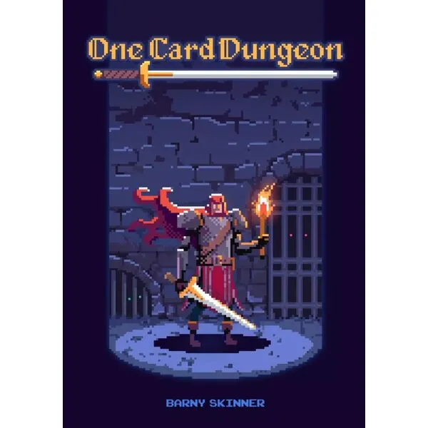 Giga Mech Games One Card Dungeon - a Solo dice-Placement Dungeon Crawl Played on a Single Card