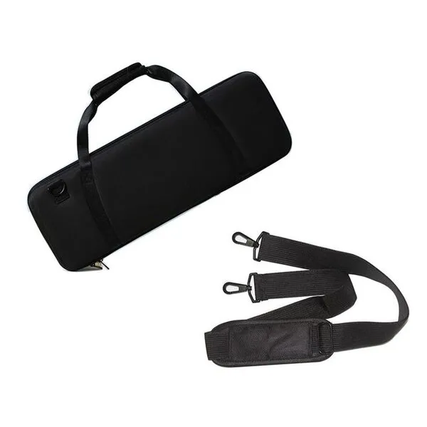 Poker Chip Case 500-Counts for Texas Holdem, Casino Chips Carrying Case, Super Slim & Sturdy Travel Bag with Strap on Shoulder