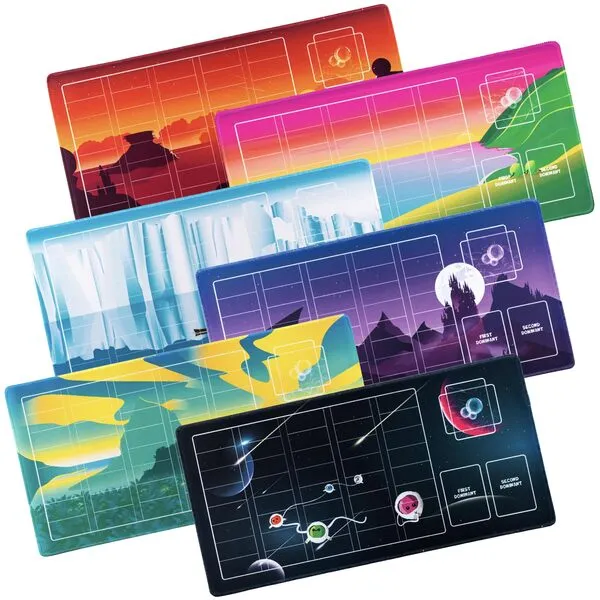 Doomlings Playmats, 6 Individual Player Mats Card Game - Includes 6 Unique Designs 11