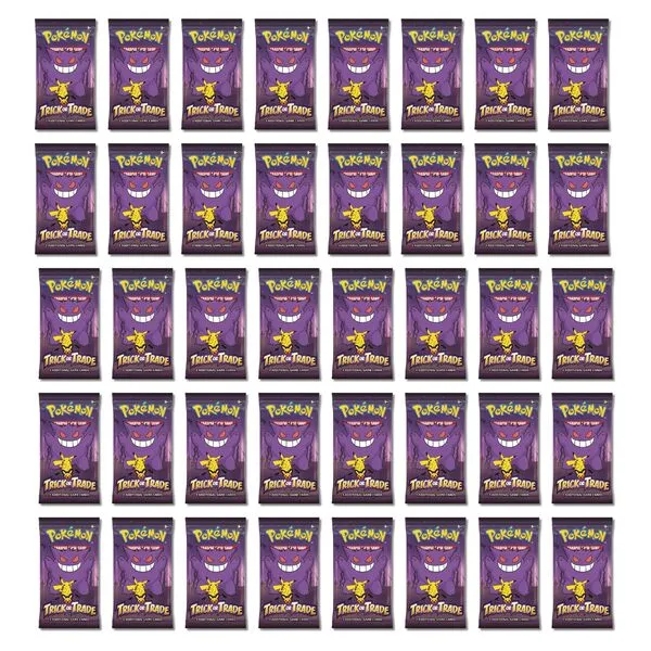 Pokemon Cards: Trick or Trade Halloween Booster Bundle