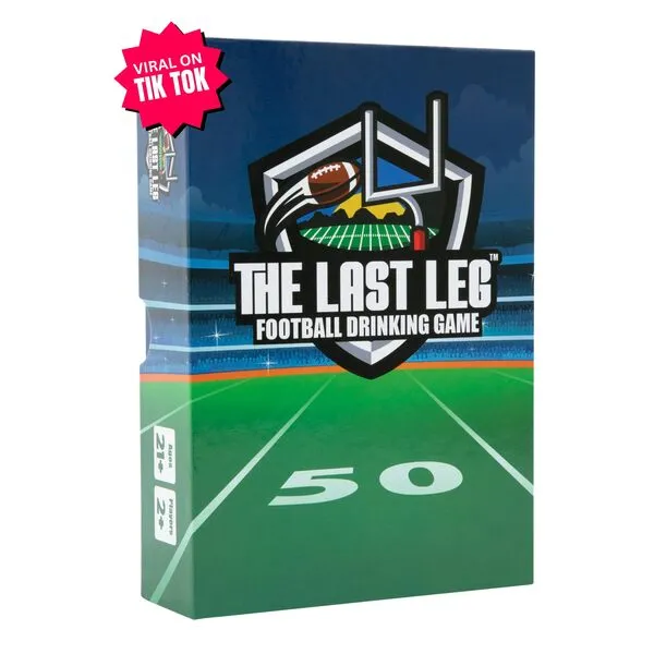 Beer Pressure The Last Leg - Live Football Drinking Game. Perfect for Game Days, Tailgates, Parties, and Pre Games.