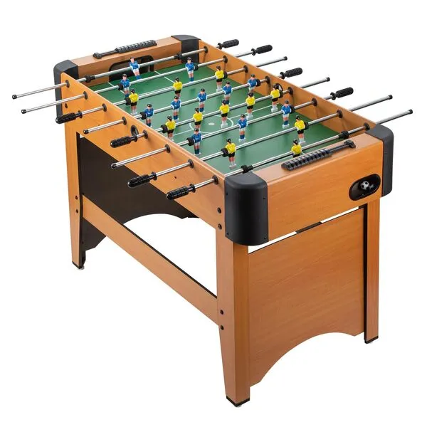 48 Inches Foosball Table Kids - 4 FT Soccer Game Regulation Competition Full Size Sports Arcade Foose Ball for Game Room