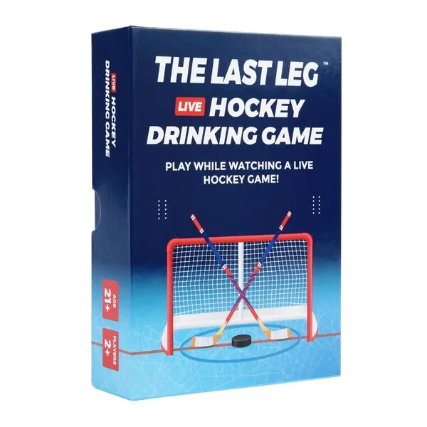 Beer Pressure The Last Leg - Live Hockey Drinking Game. Perfect for Game Days, Tailgates, Parties, and Pre Games.
