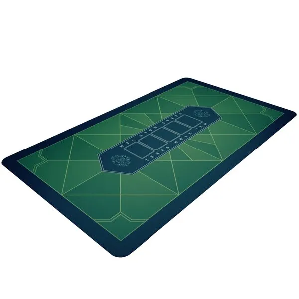 Bullets Playing Cards - Paulie-Poker Layout - Table Top Mat 60\