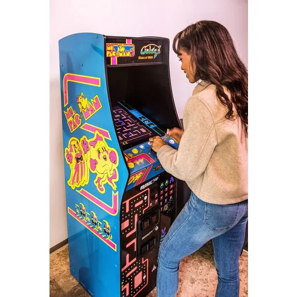 ARCADE1UP Class of 81’ Deluxe Arcade Machine for Home - 5 Feet Tall - 12 Classic Games