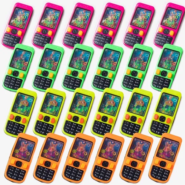 Handheld Water Game- (24 Pieces) Water Ring Game-Back to School Water Games for Kids Handheld-Treasure Box Prizes-Kids Water Games Handheld-Goodie Bag Stuffers-Party Favor Packs-4.2