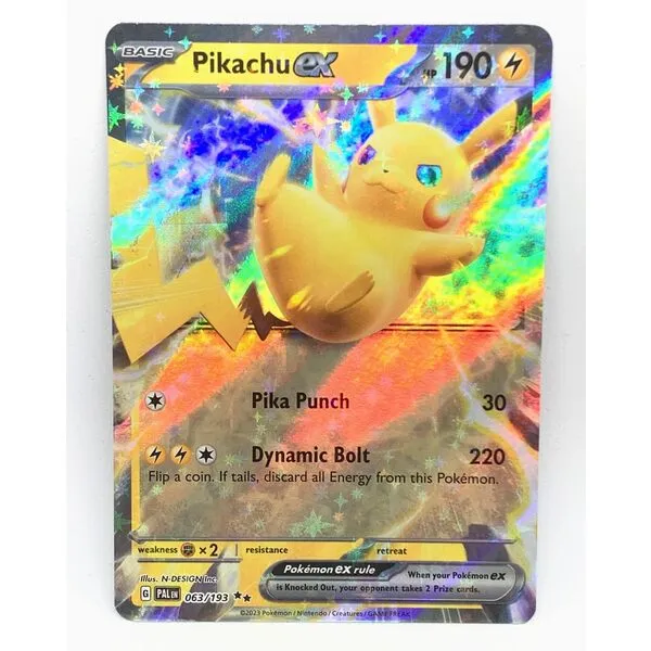 Pokemon - Pikachu ex 063/193 - Paldea Evolved Double Rare