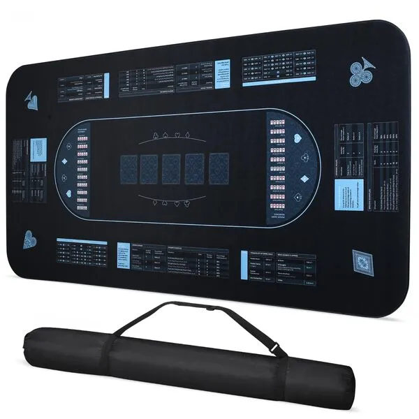 RUNNING HOT Exclusive Pro Poker Mat: 70