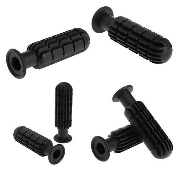 SquEqu 4 Pack Foosball Table Handle Grip Replacement Football Game Rod Handles Stick End Cap Grips for Desktop Soccer Tabletop Parts Repair Table Top (1/2