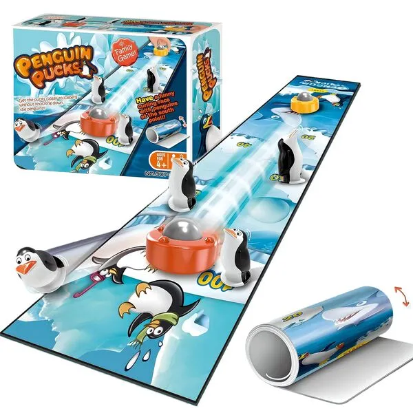 Ybgocot Mini Tabletop Shuffleboard for Kids,Indoor Table Top Curling Games,Family Board Games