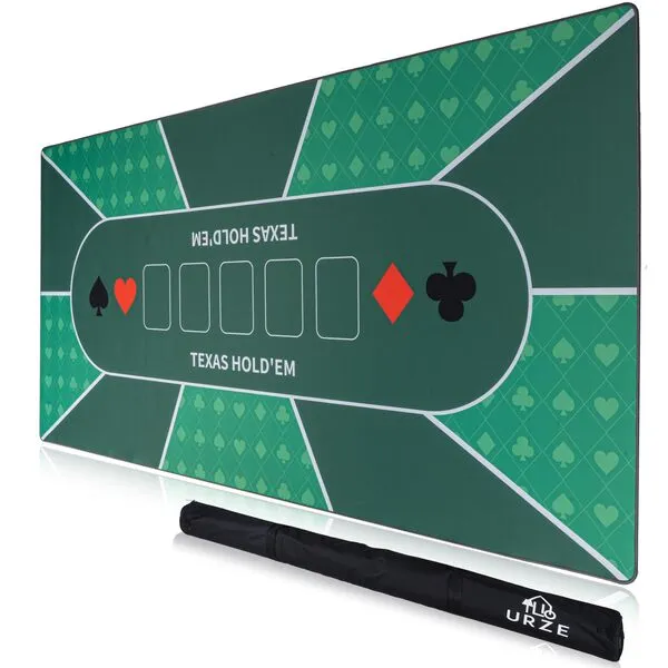 Foldable Table Top Poker Mat - 70