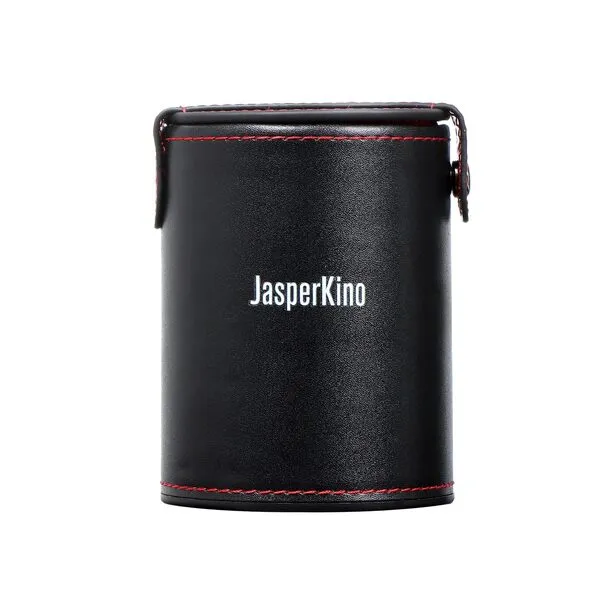 Dice Cup Pu Leather Dice Storage Tool Fashion Felt Lining Quiet Dice Shaker for Enjoy with Friend and Family in Party