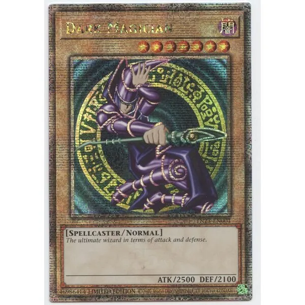 Dark Magician - TN23-EN001 - Quarter Century Secret Rare - Limited Edition Yellow