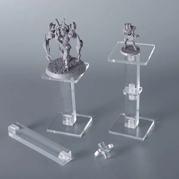 Kalami Flying Miniatures Combat Riser for DND With 2