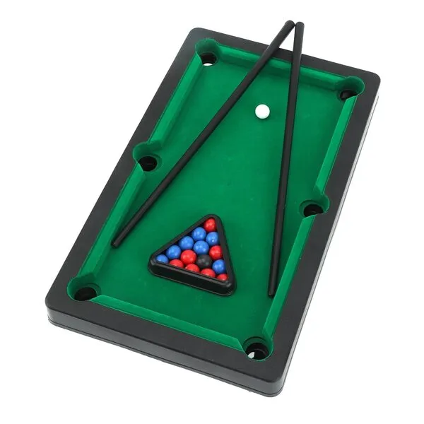 Tabletop Pool,Mini Table Billiards Game Portable Billiards Game for Office Desk Games, Bartop,Home Use for Adults, Kids
