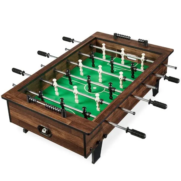 Best Choice Products 40in Tabletop Foosball Table, Compact Mini Arcade Table Hand Soccer for Kids and Adults, Home, Arcade, Game Room w/ 2 Balls