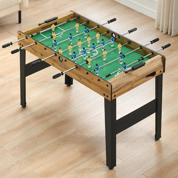 GAOMON 48 Inch Foosball Table Game Room Size, Soccer Table Game for Kids and Adults, Arcade Table Soccer for Home, Indoor Game Room Sport, Easy Assembly