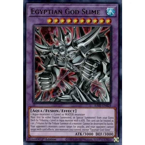 Egyptian God Slime (UR) - RA01-EN029 - Ultra Rare - 1st Edition