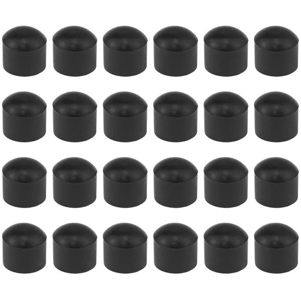 AYLIFU 24PCS Foosball End Caps 15.8mm Foosball Table Rod End Caps Foosball Table Safety End Caps Rubber Sleeve Tip Protectors