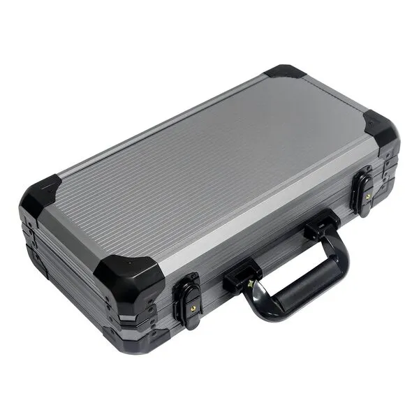 JIESITE 300/500PCS Texas Hold'em Poker Chip Case, High-End Carrying Case with Full Protection for Your Chips.