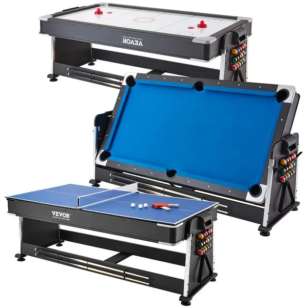 VEVOR Air Hockey Table， Game Table for Adult, Children, Elder