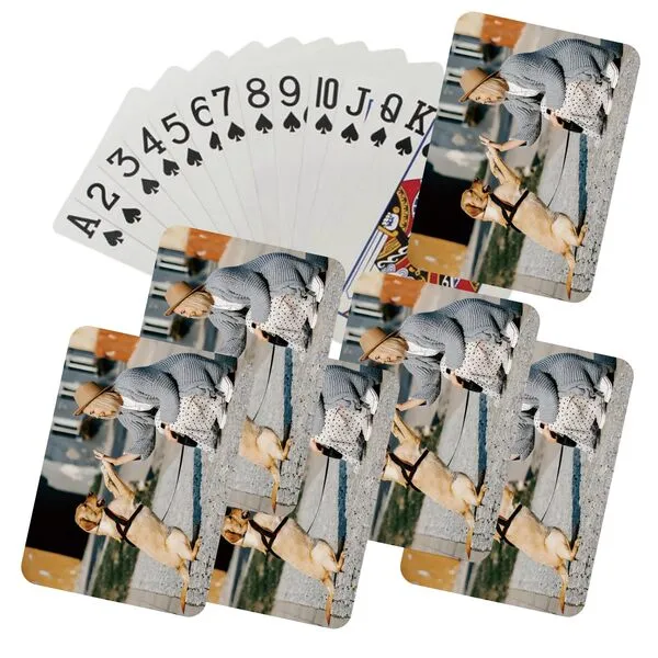 KOMVIOO Custom Playing Card with Photo Personalized Poker Cards Customizable Printed Playing Cards Customized Deck of Card Personalized Play Card Personalized Playing Cards with Photo (23)