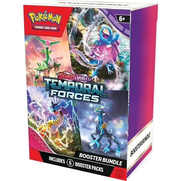 Pokemon TCG: Scarlet and Violet: Temporal Forces: Booster Bundle