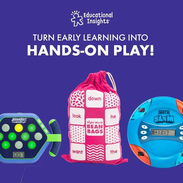 Educational Insights Sight Word Slam - Electronic Learning Games for Kids 5+, Sight Words Games for Kids